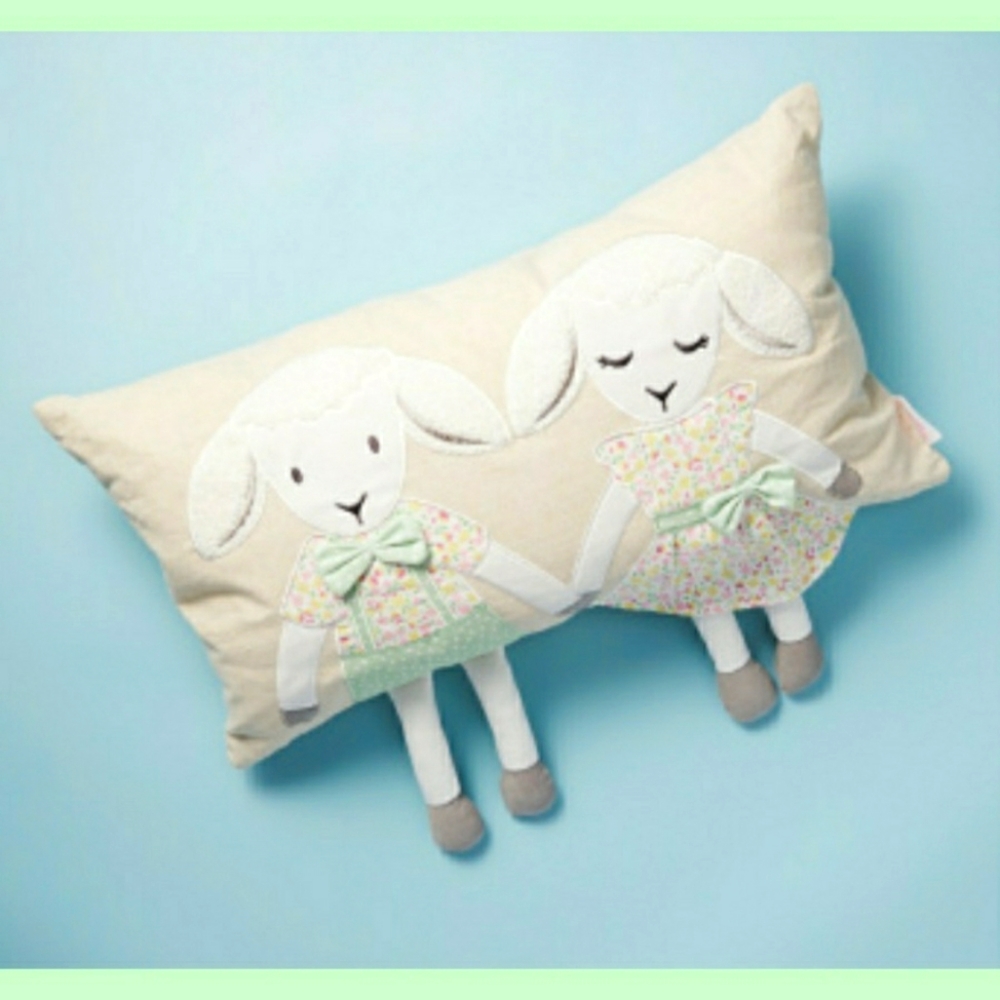 Isaac Mizrahi Lamb Couple w/ Dangling Legs